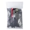 Gardner Bender Cable Tie, 11 in L, 3 in Max Bundle Dia., Black, Nylon 6/6, 75 lb Strength, 1000 PK 46-310UVBM - alternate 2